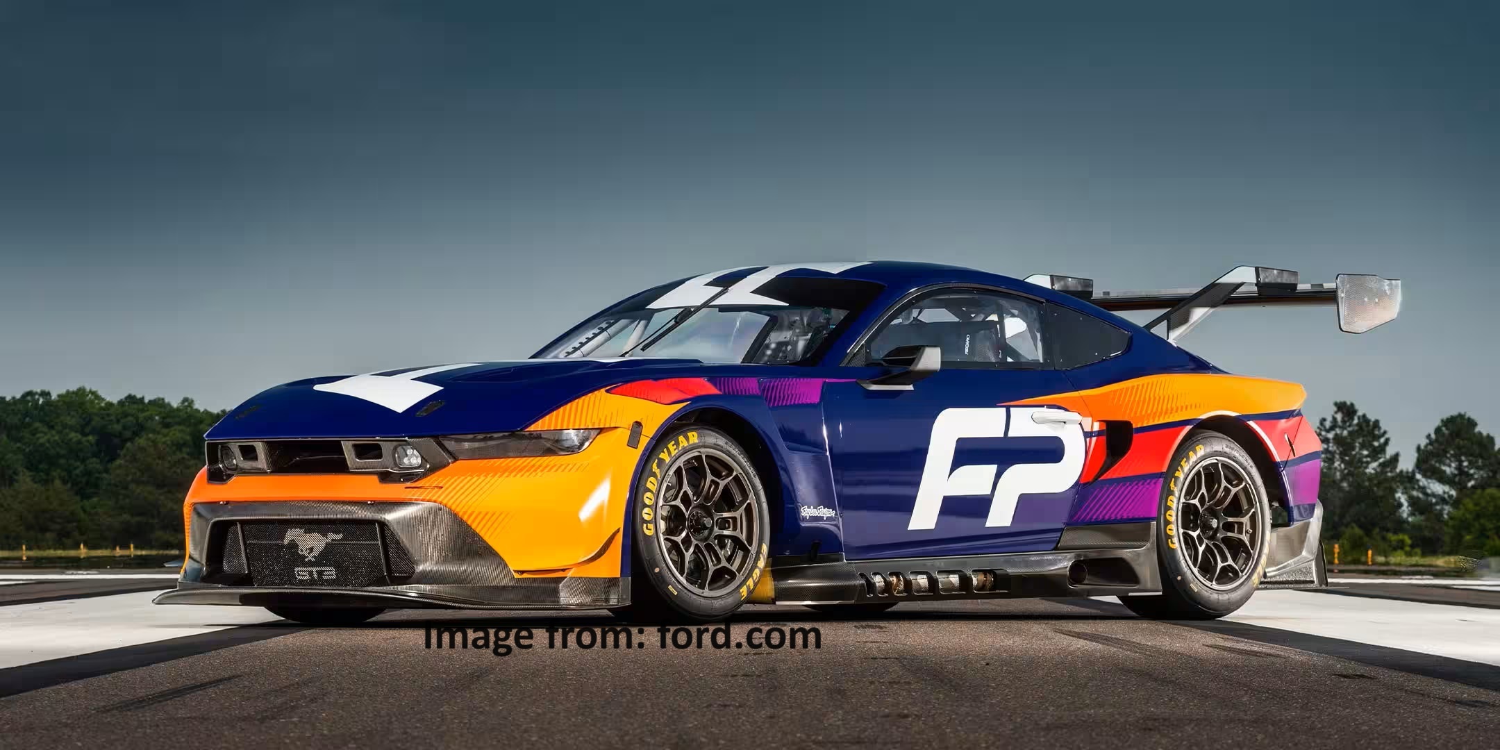 Unleashing the Power: The Ford Mustang GT3 Takes on Daytona